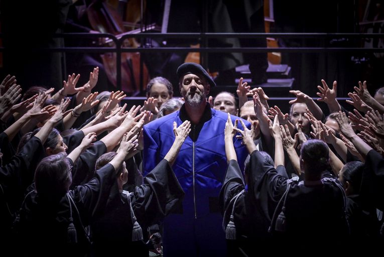 Четвёртая часть спектакля : Торжество Мефистофеля (К. ван Хорн).